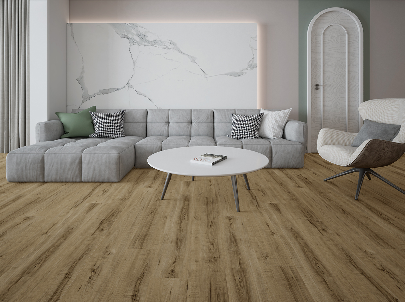Sella interior render