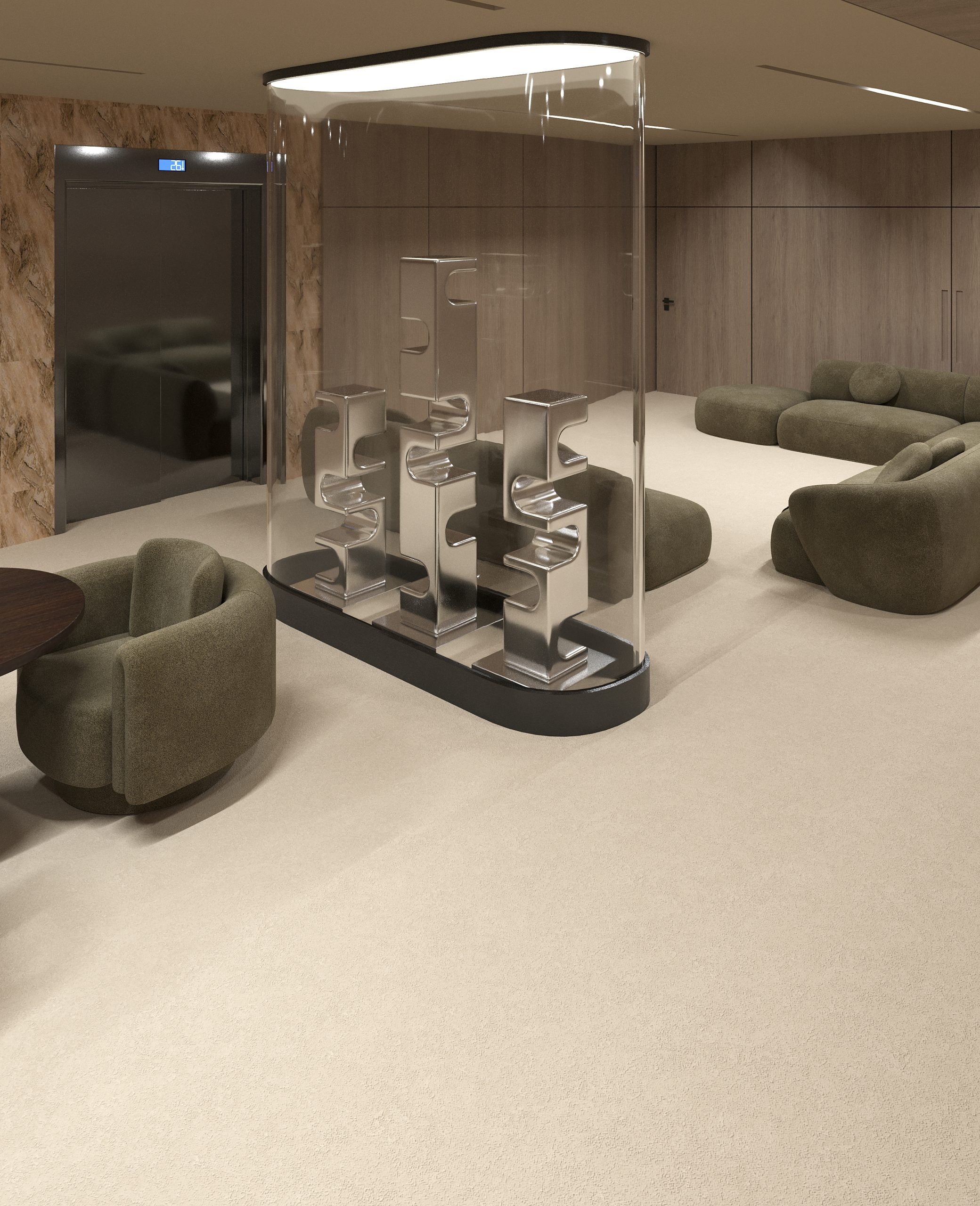 Serica interior render